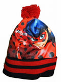 Zimska kapa Ladybug - Rdeči cof