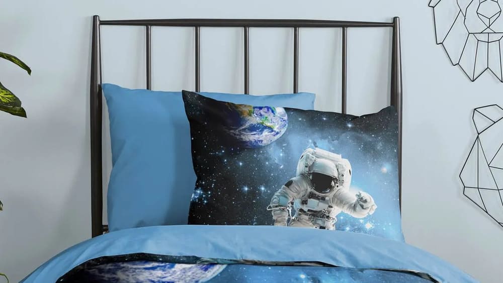 Flanelasta posteljnina Astronavt