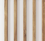 Leseni panel  WoodHarmony ®  Dimljeni hrast na beli podlagi